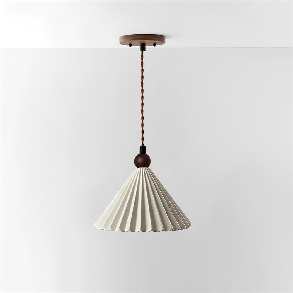 Pendant Light Ceramic Shade 7.8 in Adjustable Blue Dining Kitchen Hanging Ceiling Lamp | Thomler