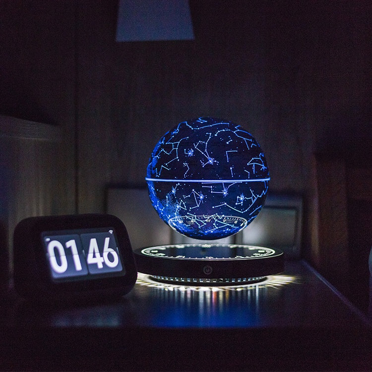 Magnetic Levitation Floating Globe Night Light with 360° Rotation Star Map Sphere for Bedroom Office Living Room Desk Decor | Thomler