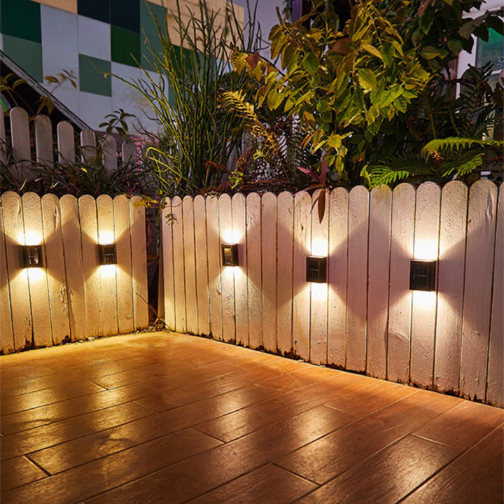 Cordless Solar-Powered LED Garden Light with Dusk Sensor – Weatherproof Outdoor Wall Fixture for Patio, Fence, Pathway & Yard | Thomler