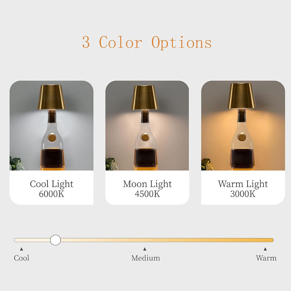 Table Lamp Iron 5W 5.9 in Touch Control Indoor Desk Coffee Table Lighting Contemporary Style | Thomler