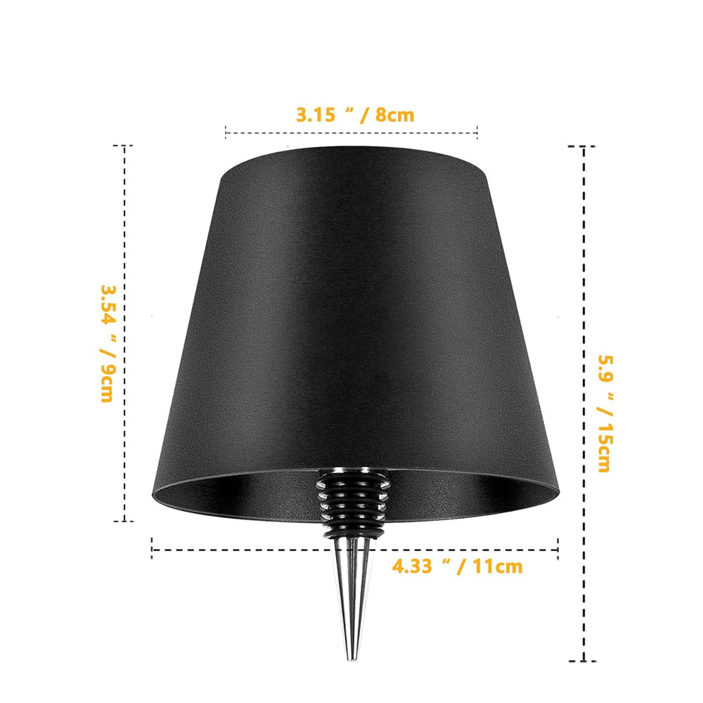 Table Lamp Iron 5W 5.9 in Touch Control Indoor Desk Coffee Table Lighting Contemporary Style | Thomler