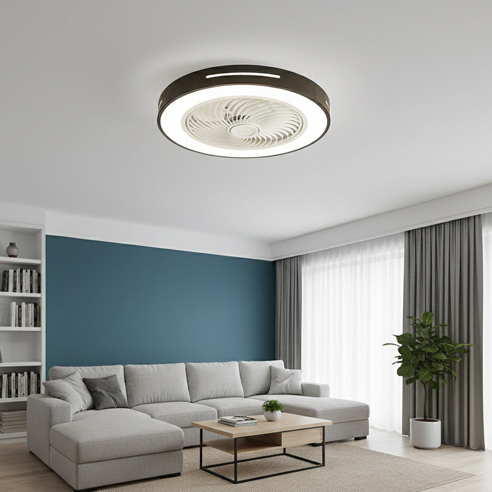 Ceiling Fan Light Hardware Acrylic 23.6 in Indoor Adjustable Bedroom Dining Room Living Room Home Office | Thomler