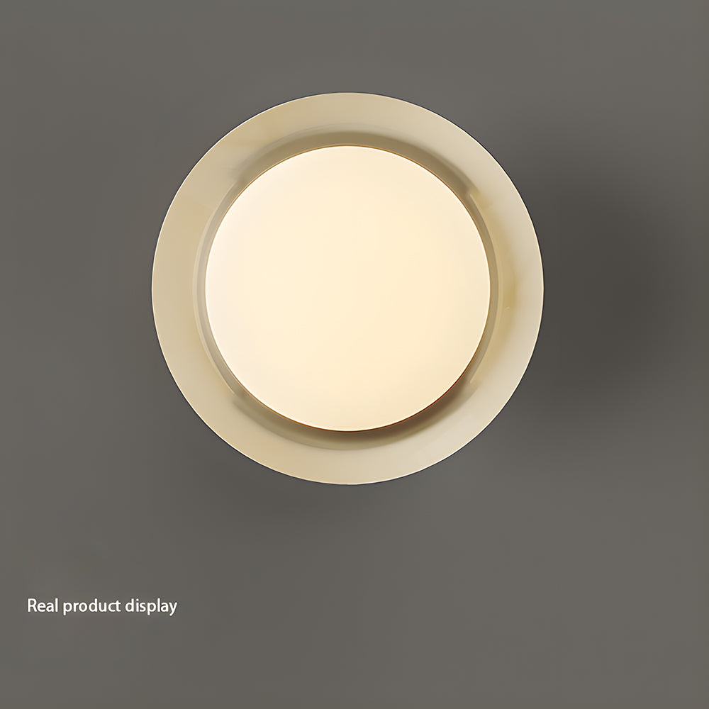 Ceiling Light Metal Dome 17.7 in Indoor Use Serene Mid-Century Style Warm Glow | Thomler