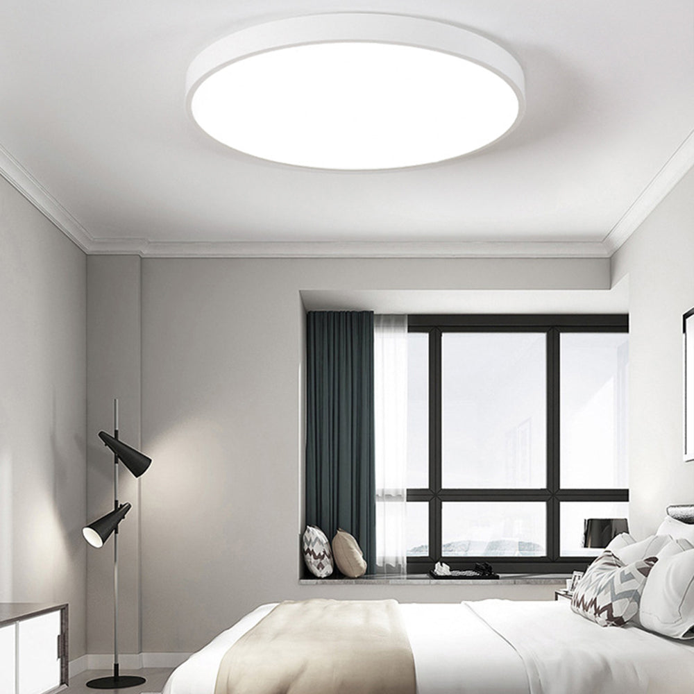 Ceiling Light Acrylic Extra-Thin 15.8 in Indoor Modern Circular LED Lighting Bedroom Dining Room Living Room | Thomler