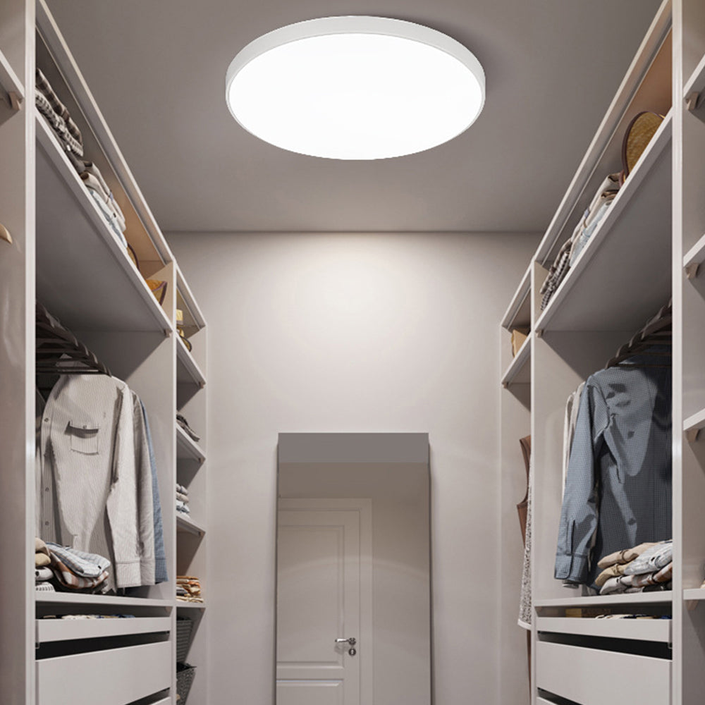 Ceiling Light Acrylic Extra-Thin 15.8 in Indoor Modern Circular LED Lighting Bedroom Dining Room Living Room | Thomler