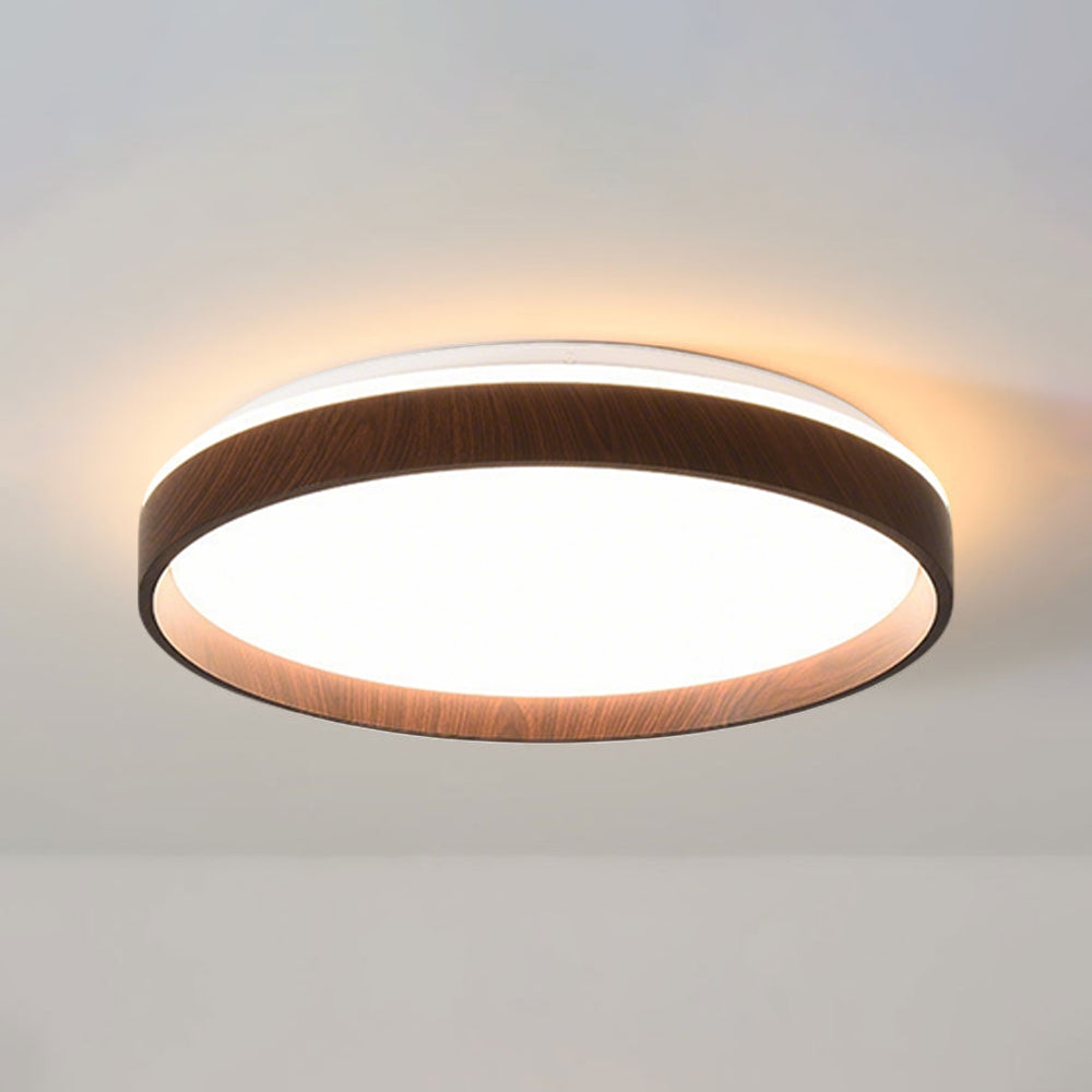 Ceiling Light Acrylic Round 15.7 in 2.8 in Indoor Bedroom Living Room LED Modern Minimalist Flush Mount Fixture | Thomler