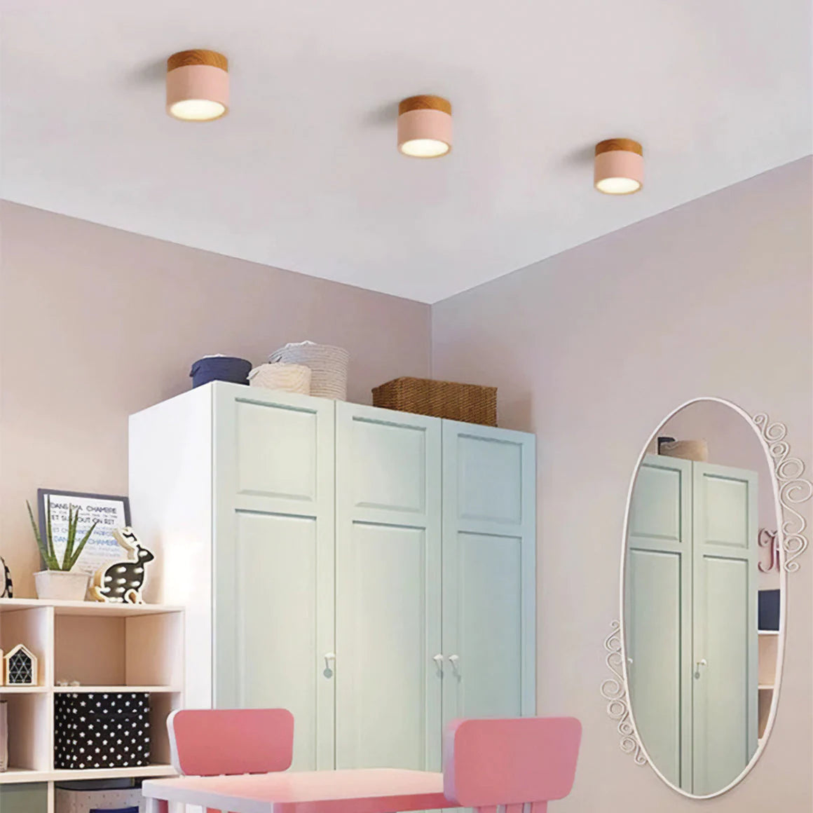 Ceiling Light Aluminum Mini Cylinder 2.8 in x 2.4 in Indoor Hallway Living Room Bedroom Modern Lighting | Thomler