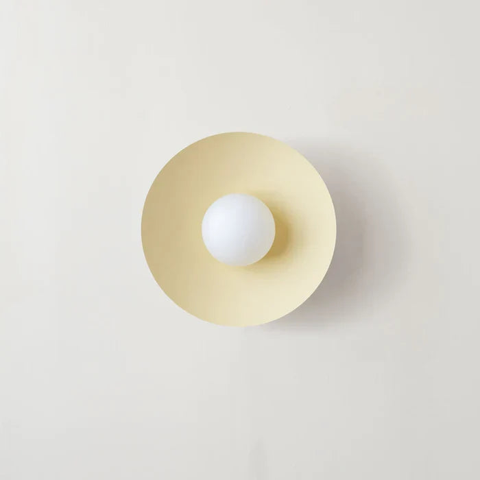 Ceiling Light Metal 12.6 in Flush Mount Indoor Kitchen Dining Room LED Fixture Modern Minimalist Design | Thomler