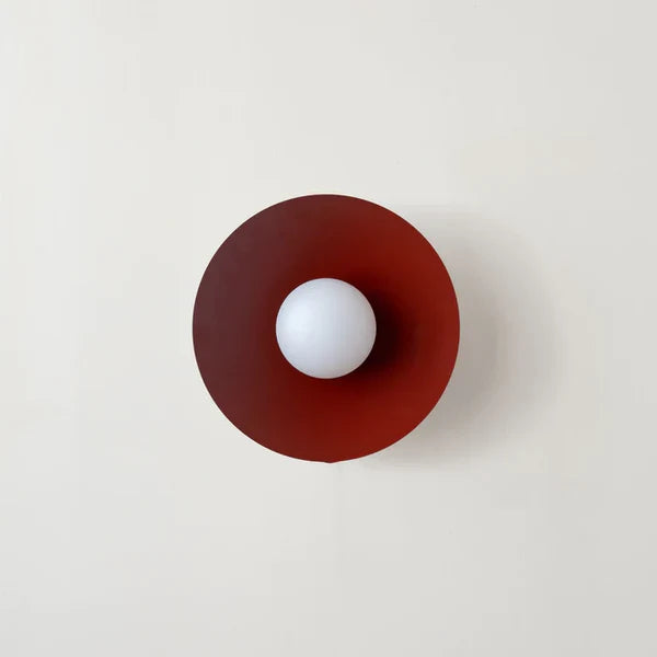 Ceiling Light Metal 12.6 in Flush Mount Indoor Kitchen Dining Room LED Fixture Modern Minimalist Design | Thomler