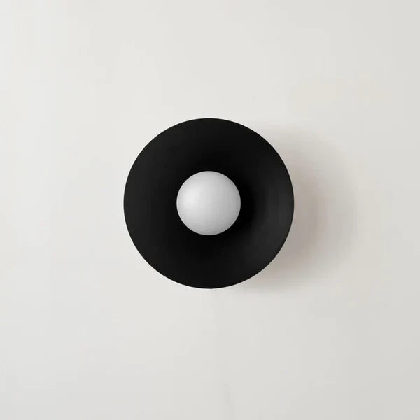 Ceiling Light Metal 12.6 in Flush Mount Indoor Kitchen Dining Room LED Fixture Modern Minimalist Design | Thomler