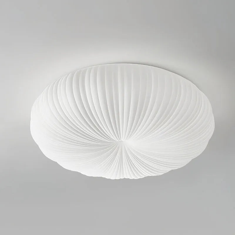 Ceiling Light Metal PE Acrylic 7.9 in Round Modern Indoor LED Fixture Bedroom Living Room Dining Area | Thomler