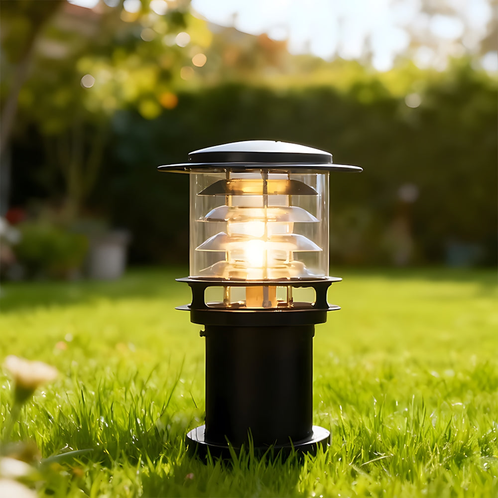 Outdoor Lamp Cast Aluminium Ø 15.0 cm IP65 Garden Driveway Pathway Patio Standing Light Weather Resistant Bollard | Thomler