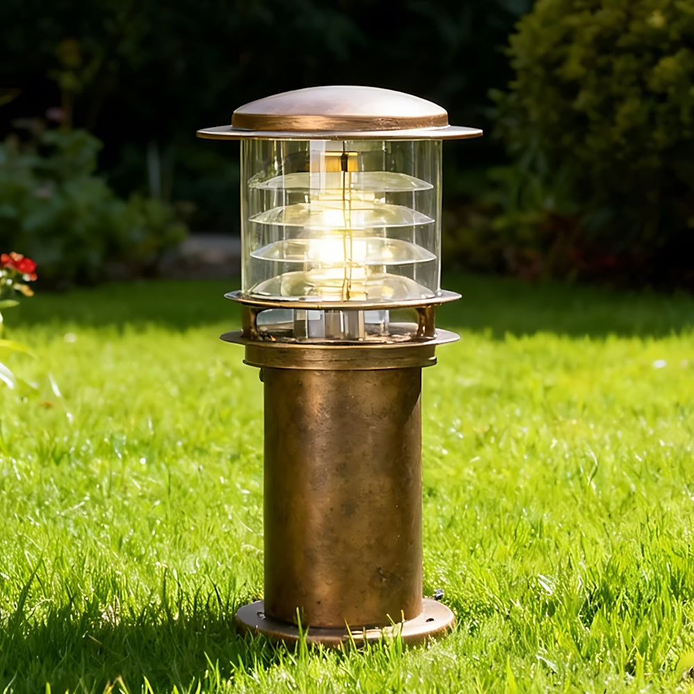 Outdoor Lamp Cast Aluminium Ø 15.0 cm IP65 Black Garden Path Driveway Patio Standing Light E27 Weather Resistant | Thomler