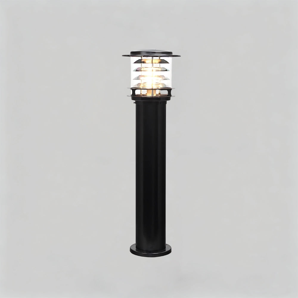 Outdoor Lamp Cast Aluminium Ø 15.0 cm IP65 Black Garden Path Driveway Patio Standing Light E27 Weather Resistant | Thomler