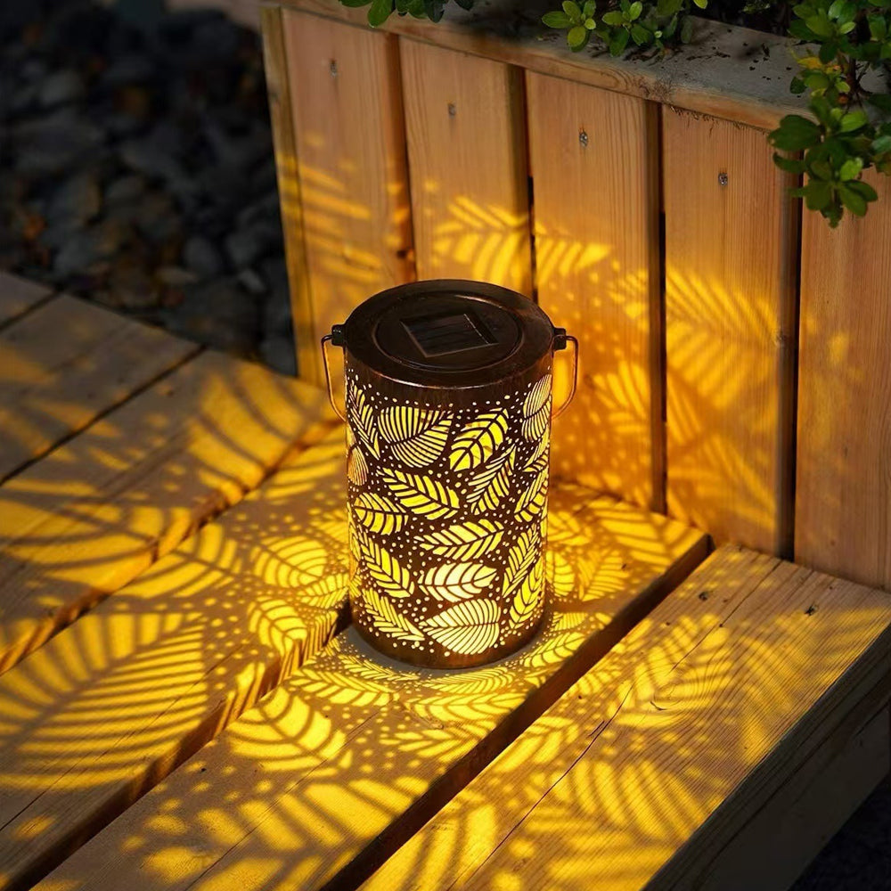 Solar Lantern Iron LED Ø 10.0 cm Garden Patio Hanging Outdoor Light Waterproof | Thomler