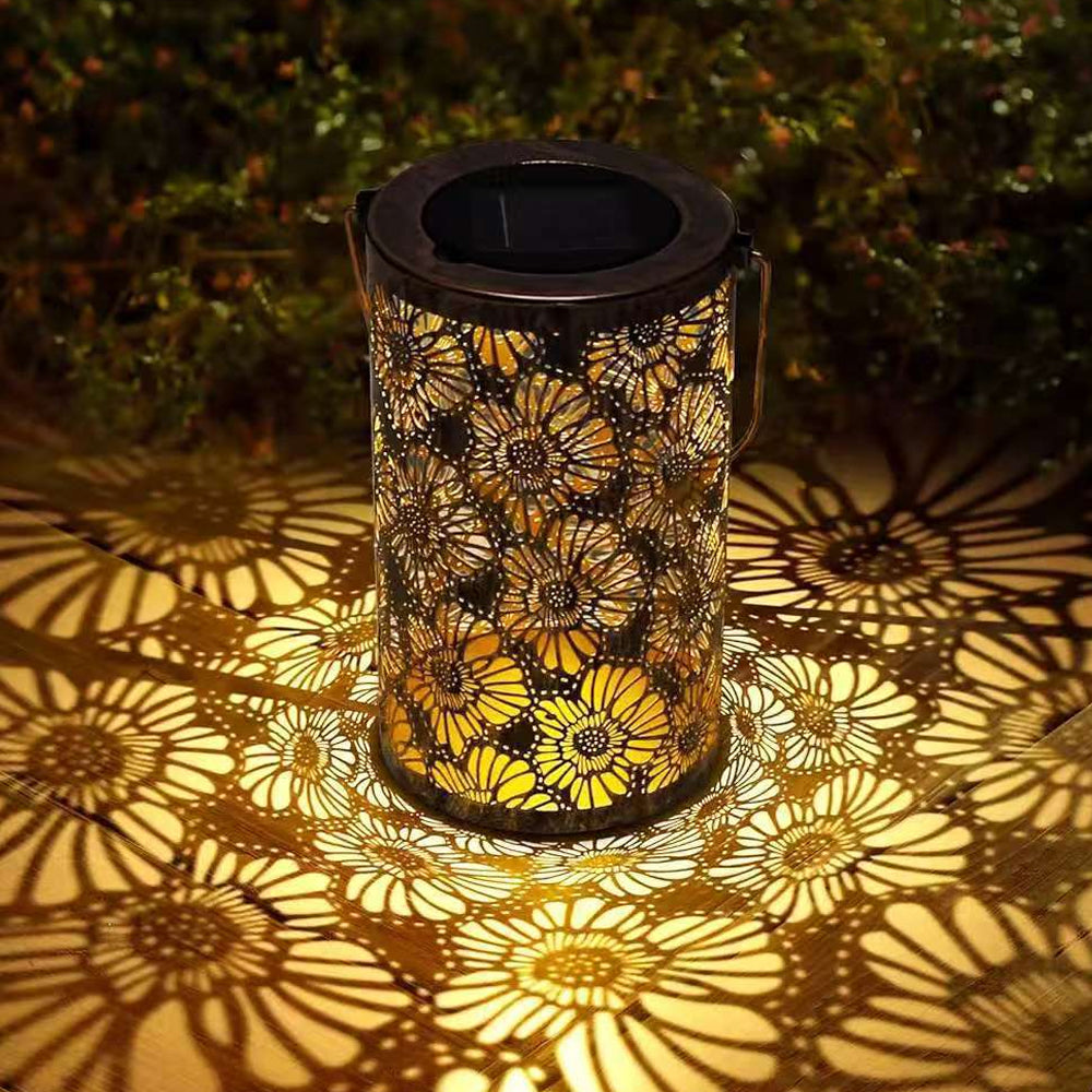 Solar Lantern Iron LED Ø 10.0 cm Garden Patio Hanging Outdoor Light Waterproof | Thomler