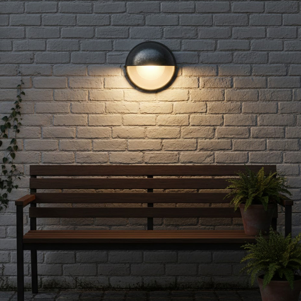 Wall Light Aluminum 8.3 in Indoor Entryway Vintage Industrial Style Rustic Accent Lighting | Thomler