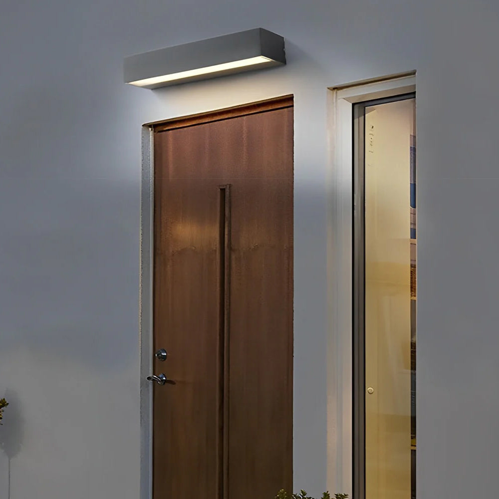 Wall Lamp Die-Cast Aluminum 7.9 in Outdoor Balcony Corridor Entrance LED Lighting Fixture Modern Minimalist Design | Thomler