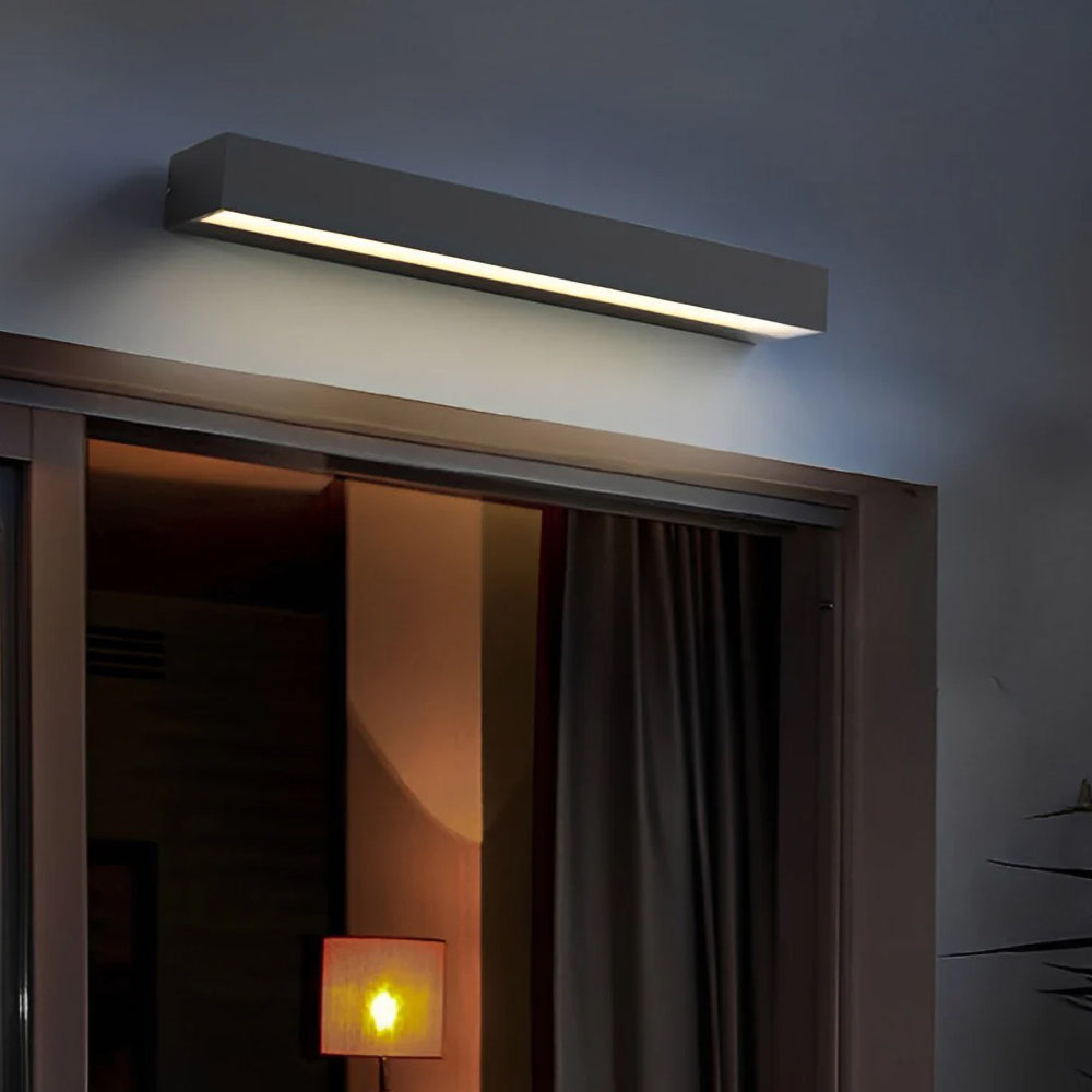 Wall Lamp Die-Cast Aluminum 7.9 in Outdoor Balcony Corridor Entrance LED Lighting Fixture Modern Minimalist Design | Thomler