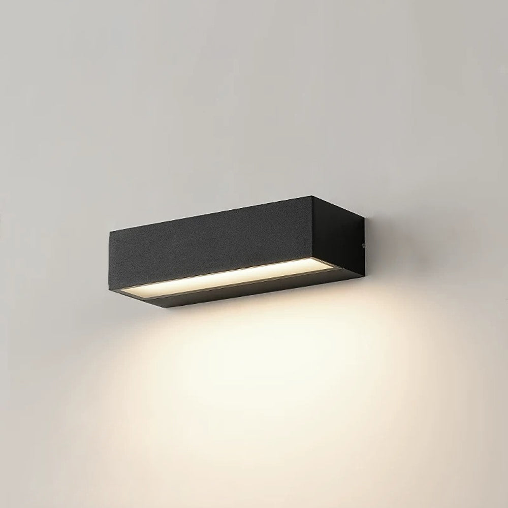 Wall Lamp Die-Cast Aluminum 7.9 in Outdoor Balcony Corridor Entrance LED Lighting Fixture Modern Minimalist Design | Thomler