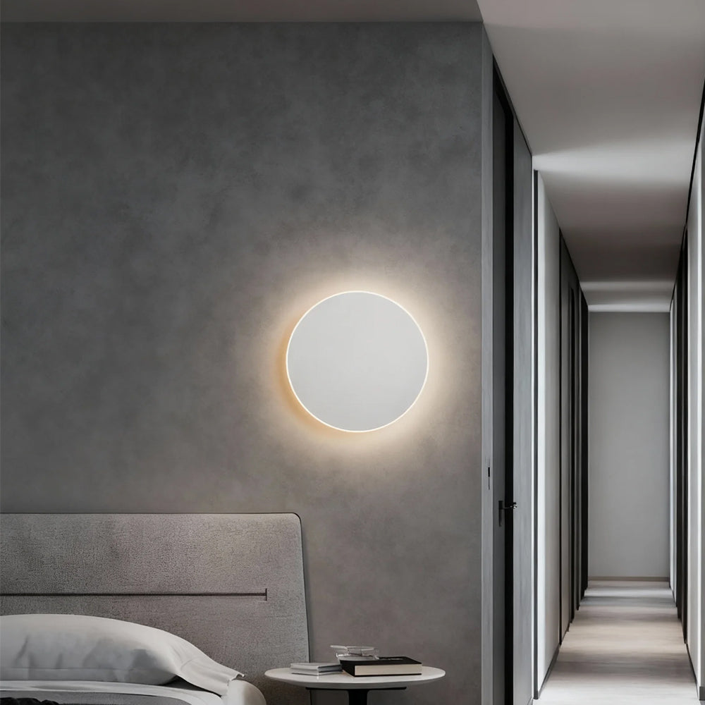 Wall Light Iron 5.1 in 11.8 in 7.9 in Black White Indoor Bedroom Hallway Living Room Accent Lighting | Thomler
