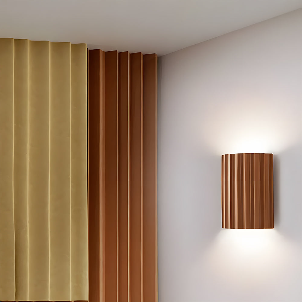 Wall Lamp Resin 16.5 cm Green G9 Bedroom Hallway Modern Ambient Lighting Fixture | Thomler