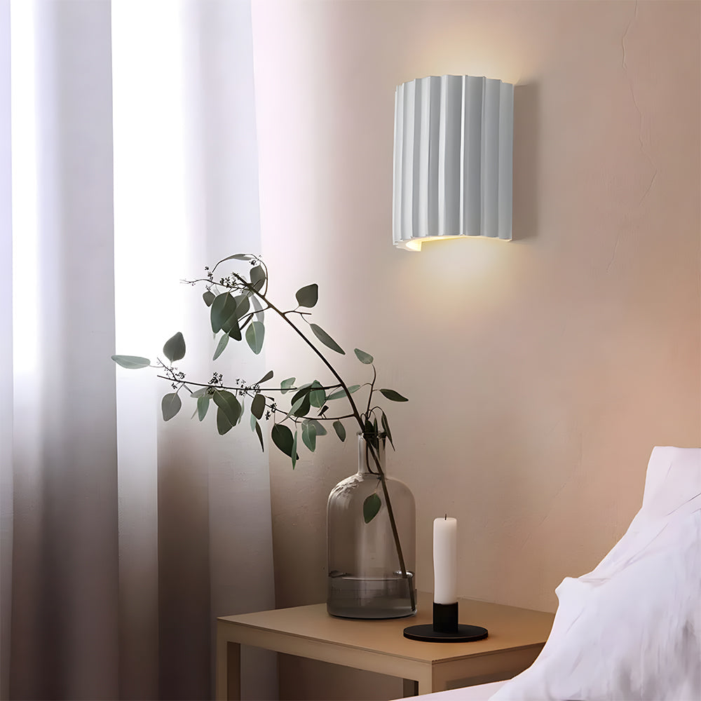 Wall Lamp Resin 16.5 cm Green G9 Bedroom Hallway Modern Ambient Lighting Fixture | Thomler