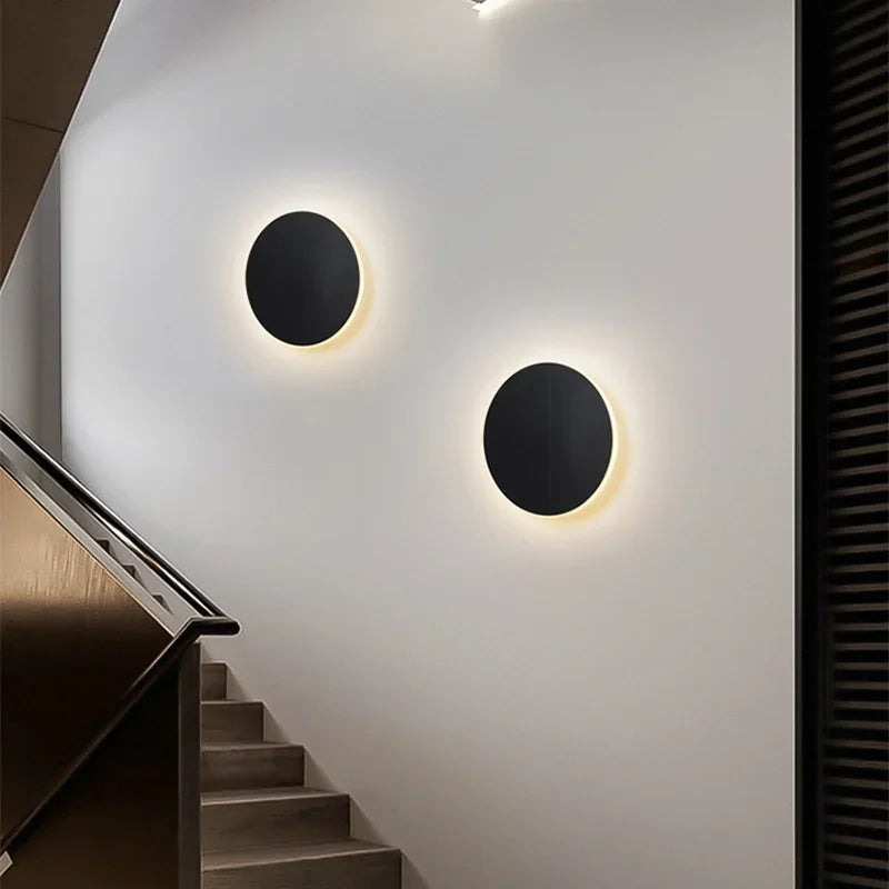 Wall Lamp Aluminium 30.0 cm 10W Warm White Bedroom Hallway Nordic Japandi LED Accent Lighting | Thomler