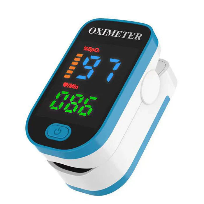Fingertip Oxygen Monitor with LED Screen for Quick SpO2 & Heart Rate Readings – Portable Pulse Reader for Adults & Seniors | Thomler