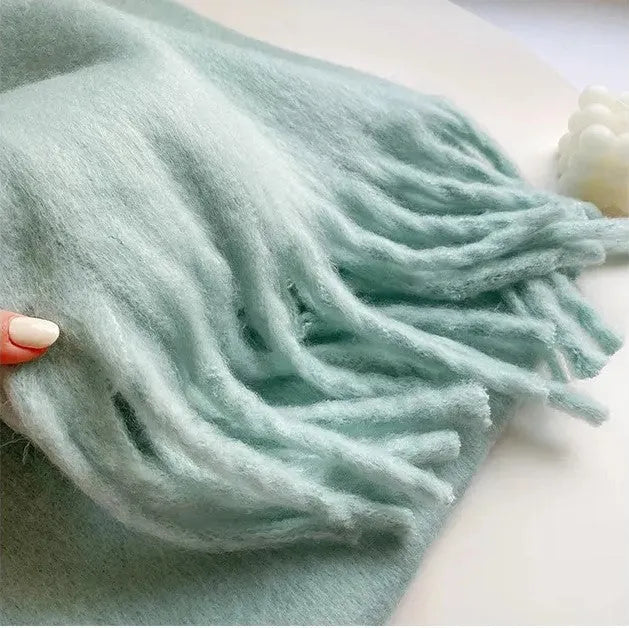 Premium Cashmere Winter Scarf – Ultra-Soft Oversized Wrap for Women, 10 Colors, 94 Inch Length | Thomler