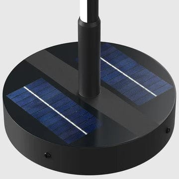 Solar-Powered Patio Floor Lamp with Wireless Charging for Outdoor Spaces | Thomler