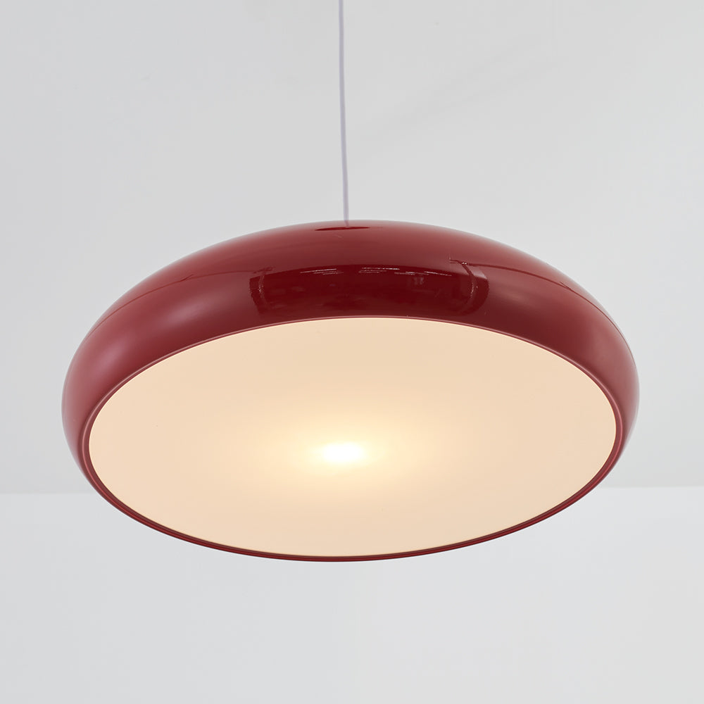 Contemporary Adjustable LED Hanging Light with Metal & Acrylic Shade for Dining Room, Bedroom & Living Room | Thomler