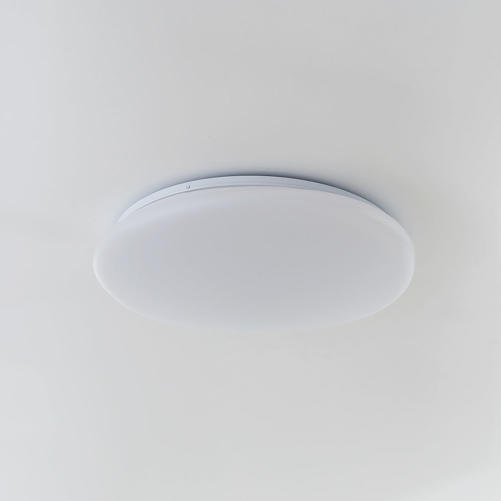 Contemporary Pebble LED Flush Mount Ceiling Light with Tri-Color Feature for Bedrooms & Living Rooms | Thomler