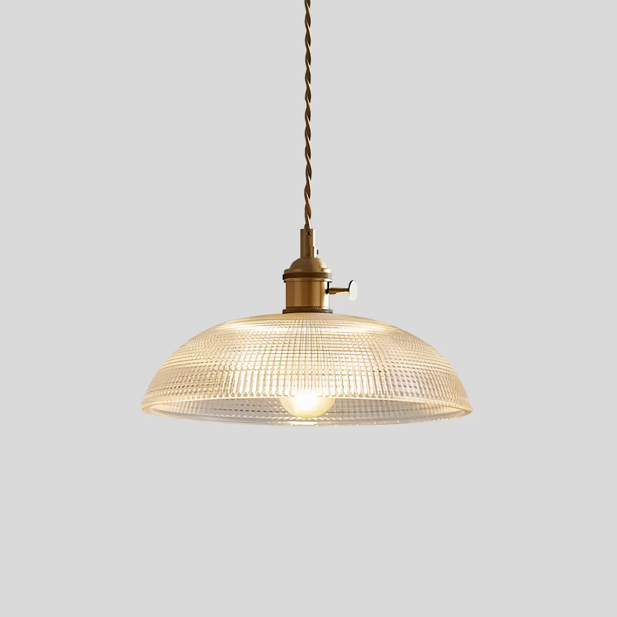 Pendant Light Glass Bronze Adjustable Cable Transparent Dining Room Kitchen Island Hanging Ceiling Lamp | Thomler