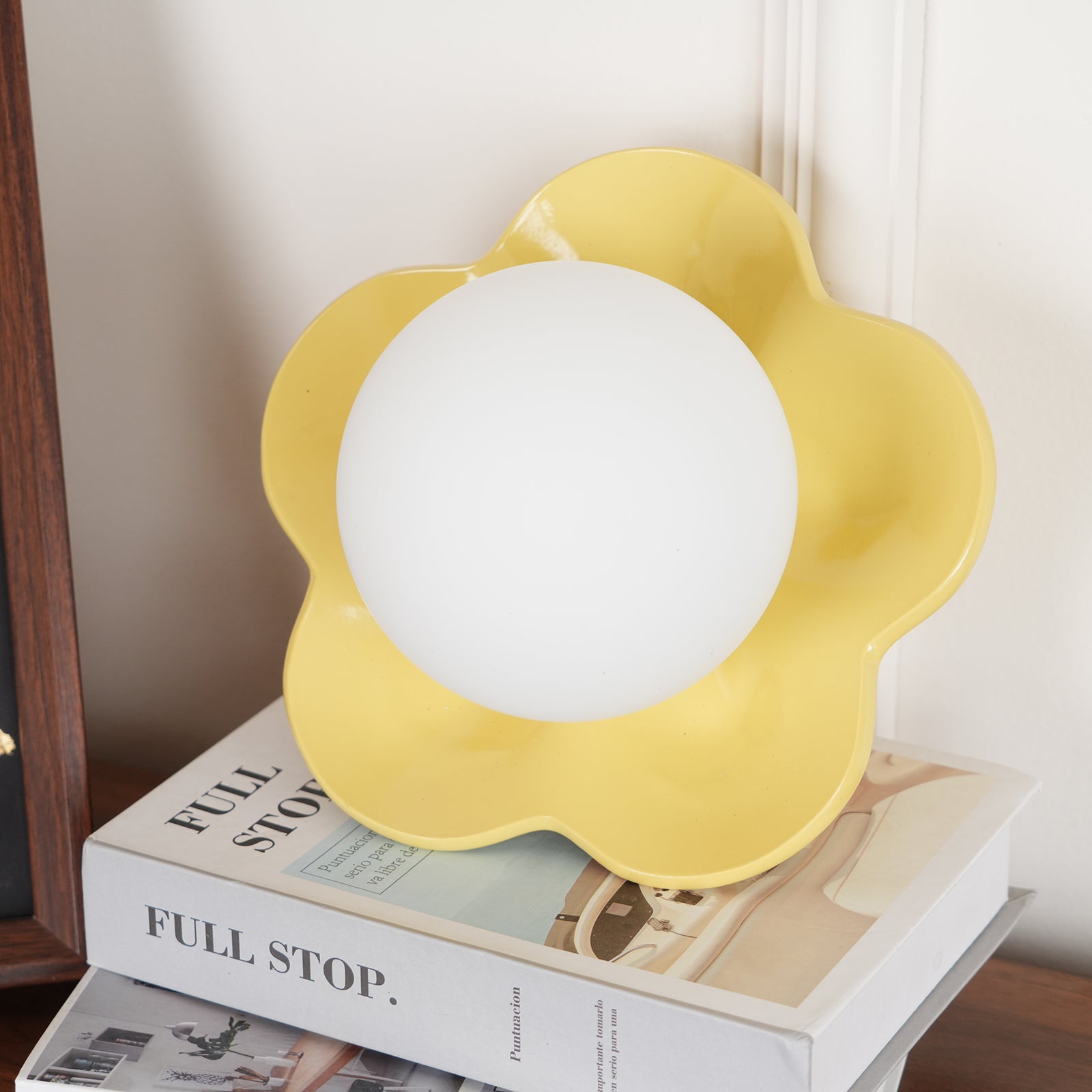 Wall Lamp Resin 7.9 in Indoor Decorative White Purple Yellow Bedroom Living Room Accent Light | Thomler