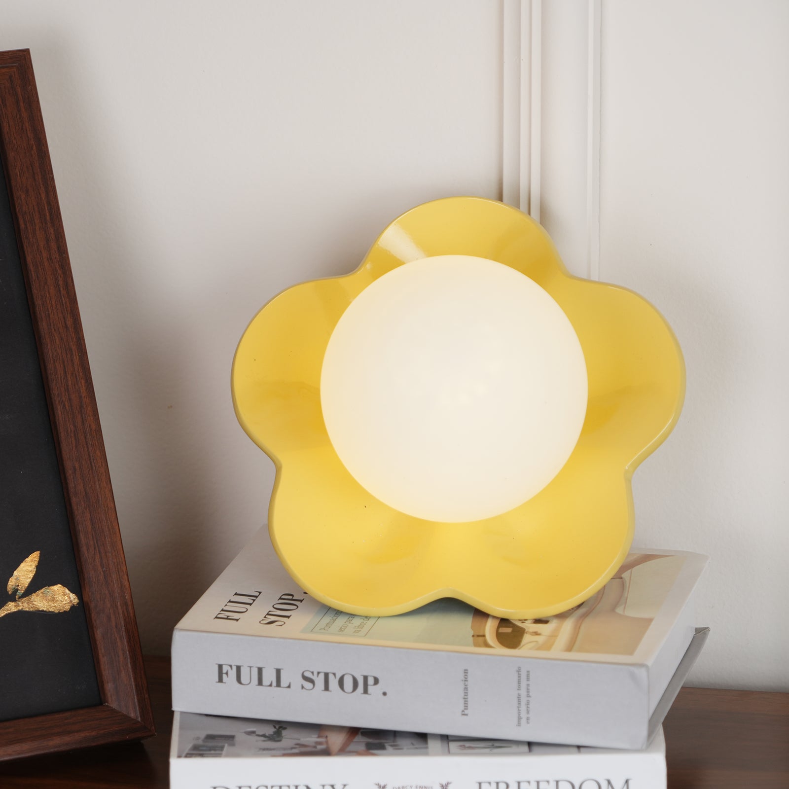 Wall Lamp Resin 7.9 in Indoor Decorative White Purple Yellow Bedroom Living Room Accent Light | Thomler
