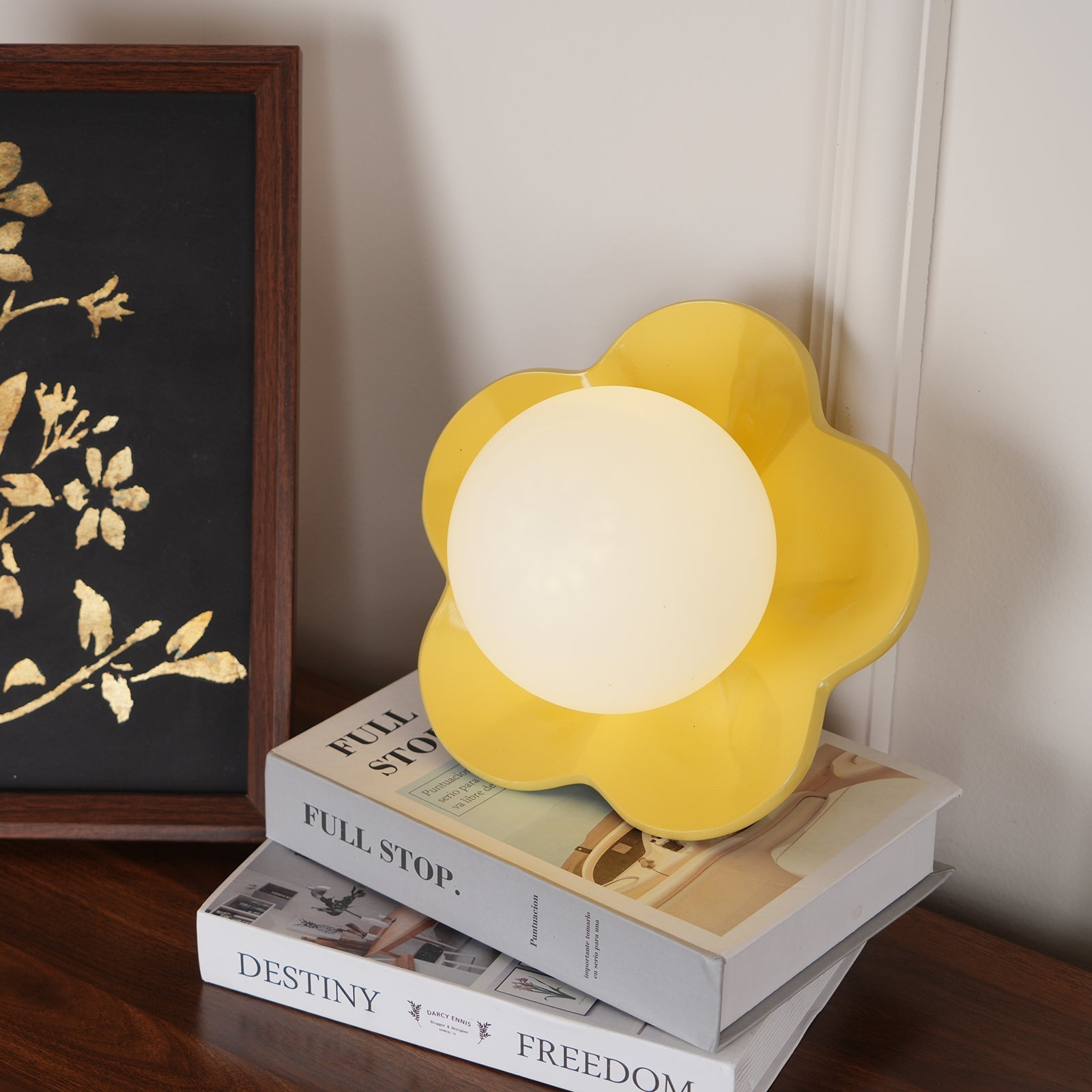 Wall Lamp Resin 7.9 in Indoor Decorative White Purple Yellow Bedroom Living Room Accent Light | Thomler