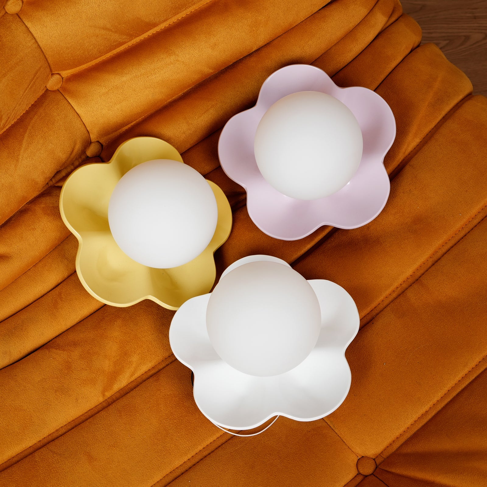 Wall Lamp Resin 7.9 in Indoor Decorative White Purple Yellow Bedroom Living Room Accent Light | Thomler