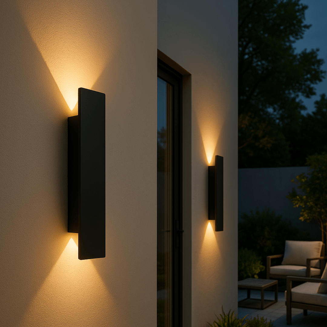 Outdoor Aluminum LED Wall Light – Weatherproof Accent Fixture for Patio, Garden & Entry | Thomler