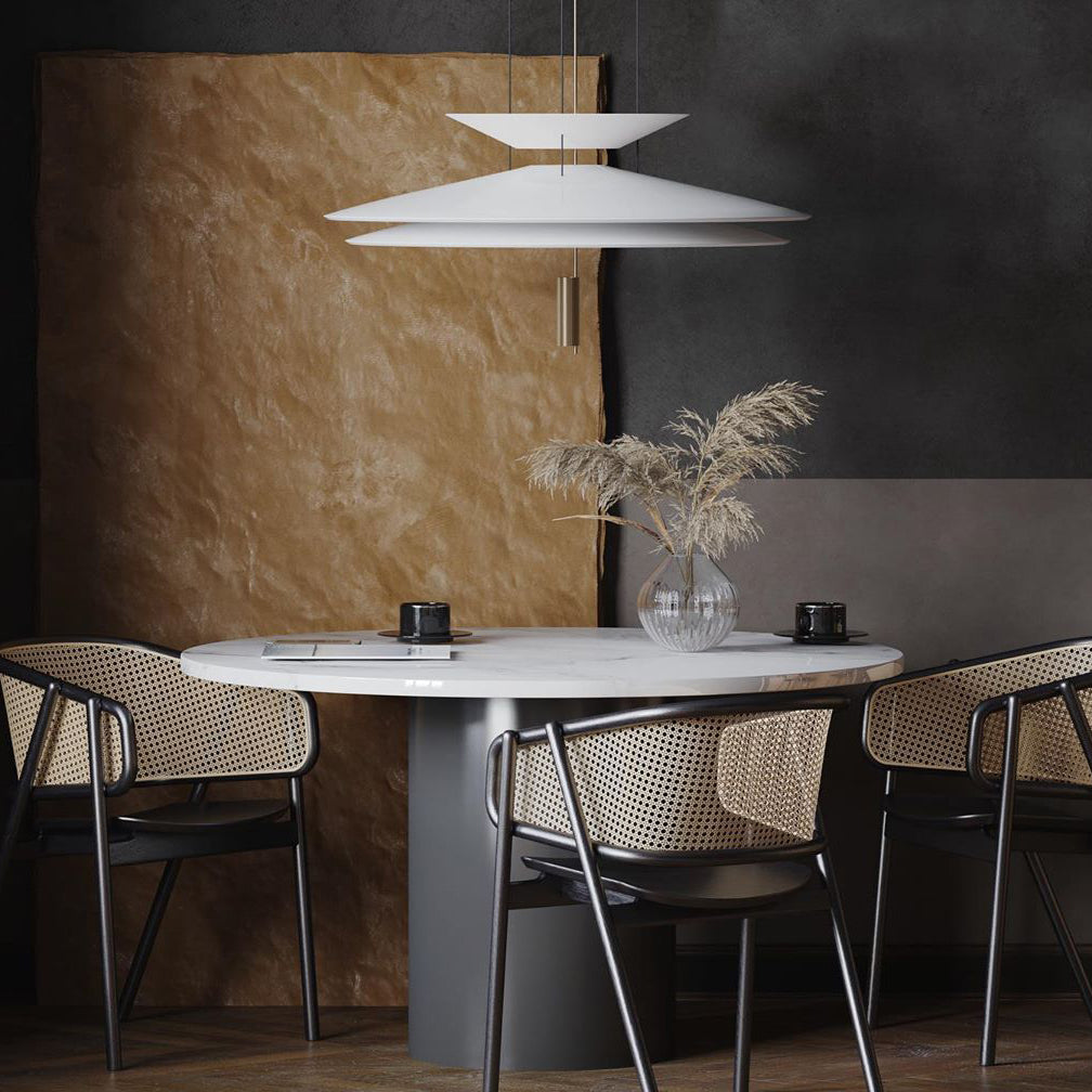 Pendant Light Metal Acrylic LED 67.0 cm Black Dining Room Modern Hanging Ceiling Lamp Scandinavian Chandelier | Thomler