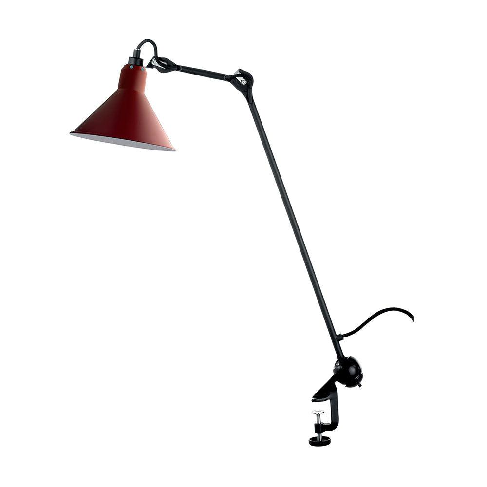 Desk Lamp Iron Adjustable Arm 8.3 in Clip On Black Task Lighting Workspace Reading Light Industrial | Thomler