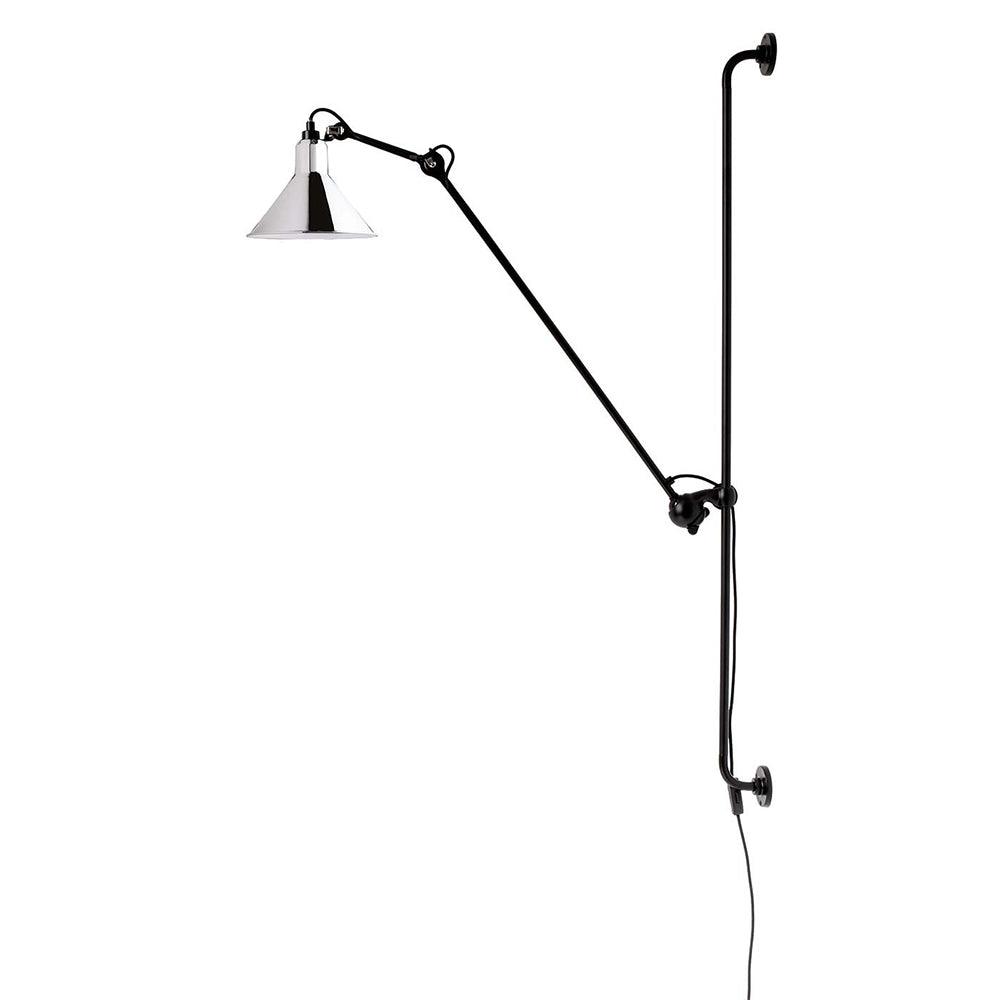 Articulating Swing Arm Sconce Matte Black 46.5 Inch Reach Bedside Reading Light for Bedroom Office Hallway Adjustable Wall-Mounted Task Lamp | Thomler
