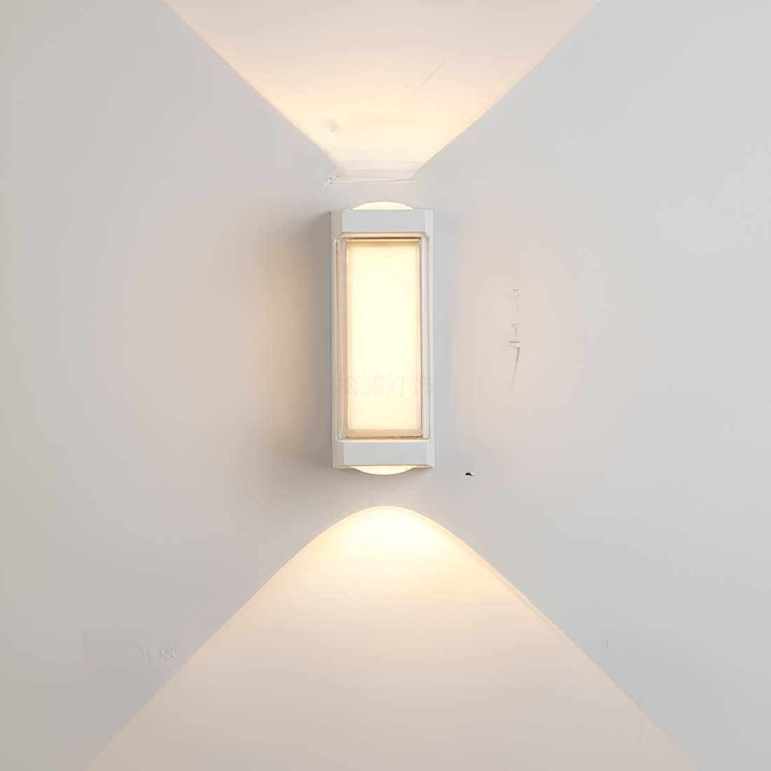 Wall Lamp Metal Acrylic 10.6 in Outdoor Up Down Waterproof Exterior Lighting Modern Minimalist Facade Porch Garden Fixture | Thomler
