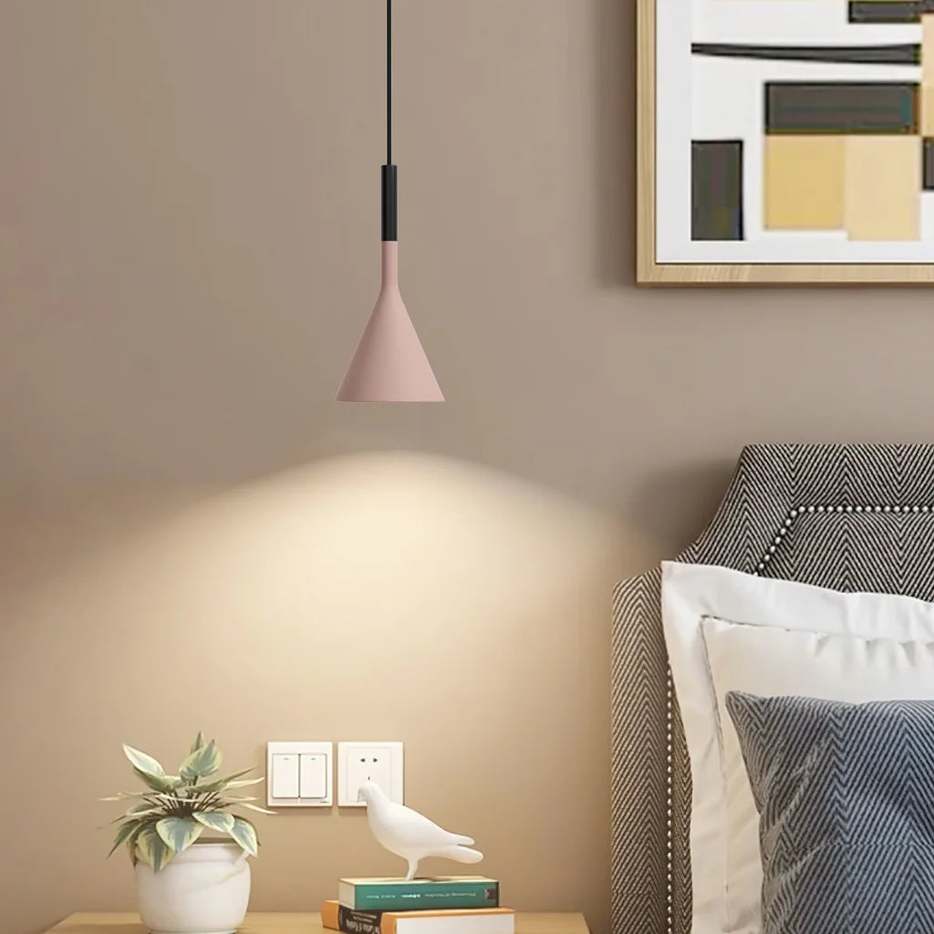 Pendant Light Concrete 10 in Grey Adjustable Dining Room Kitchen Island Hanging Ceiling Lamp | Thomler