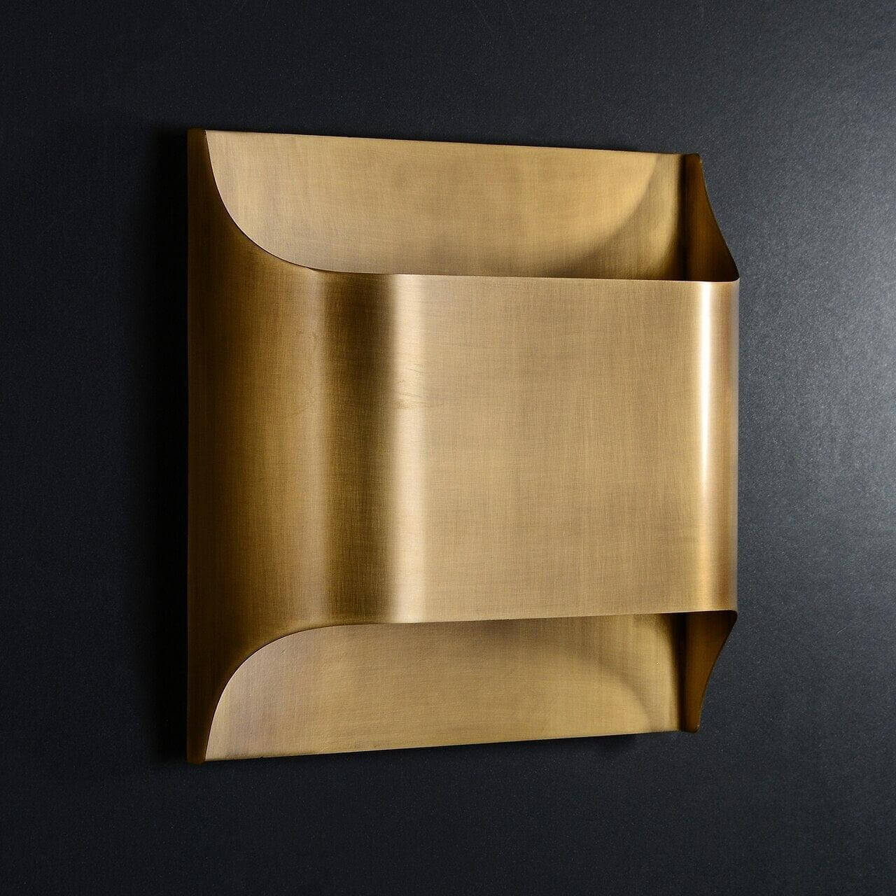 Wall Lamp Brass 9.8 in Indoor Accent Lighting LED G9 Fixture Living Room Bedroom Hallway | Thomler