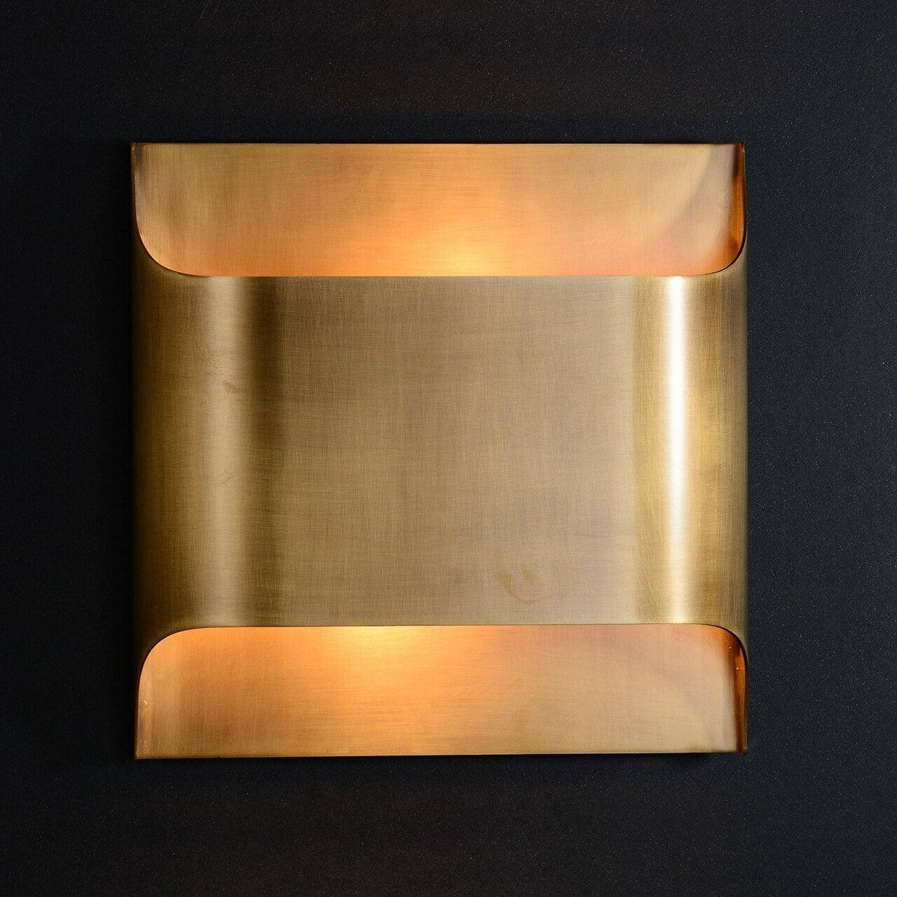 Wall Lamp Brass 9.8 in Indoor Accent Lighting LED G9 Fixture Living Room Bedroom Hallway | Thomler