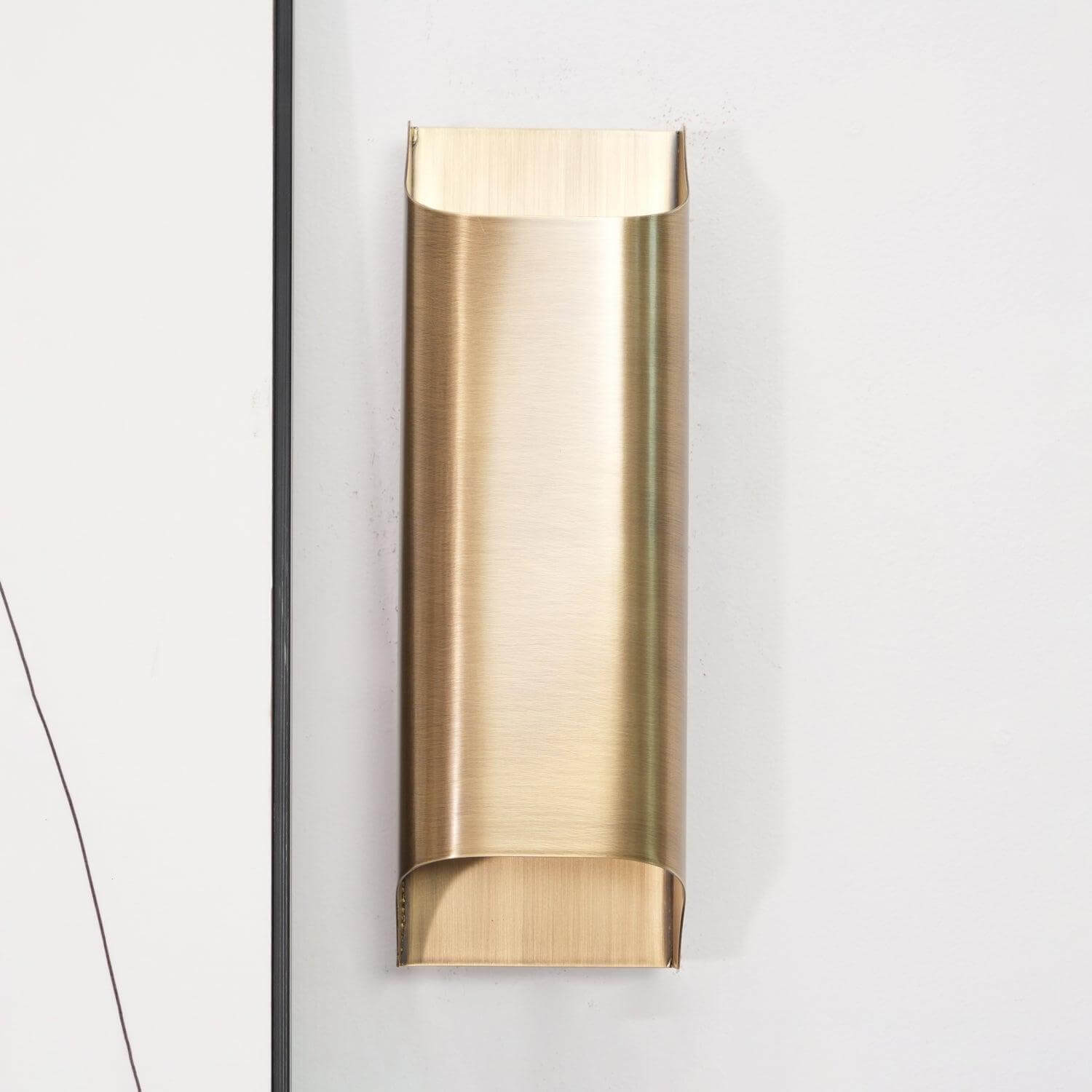 Wall Lamp Brass 9.8 in Indoor Accent Lighting LED G9 Fixture Living Room Bedroom Hallway | Thomler