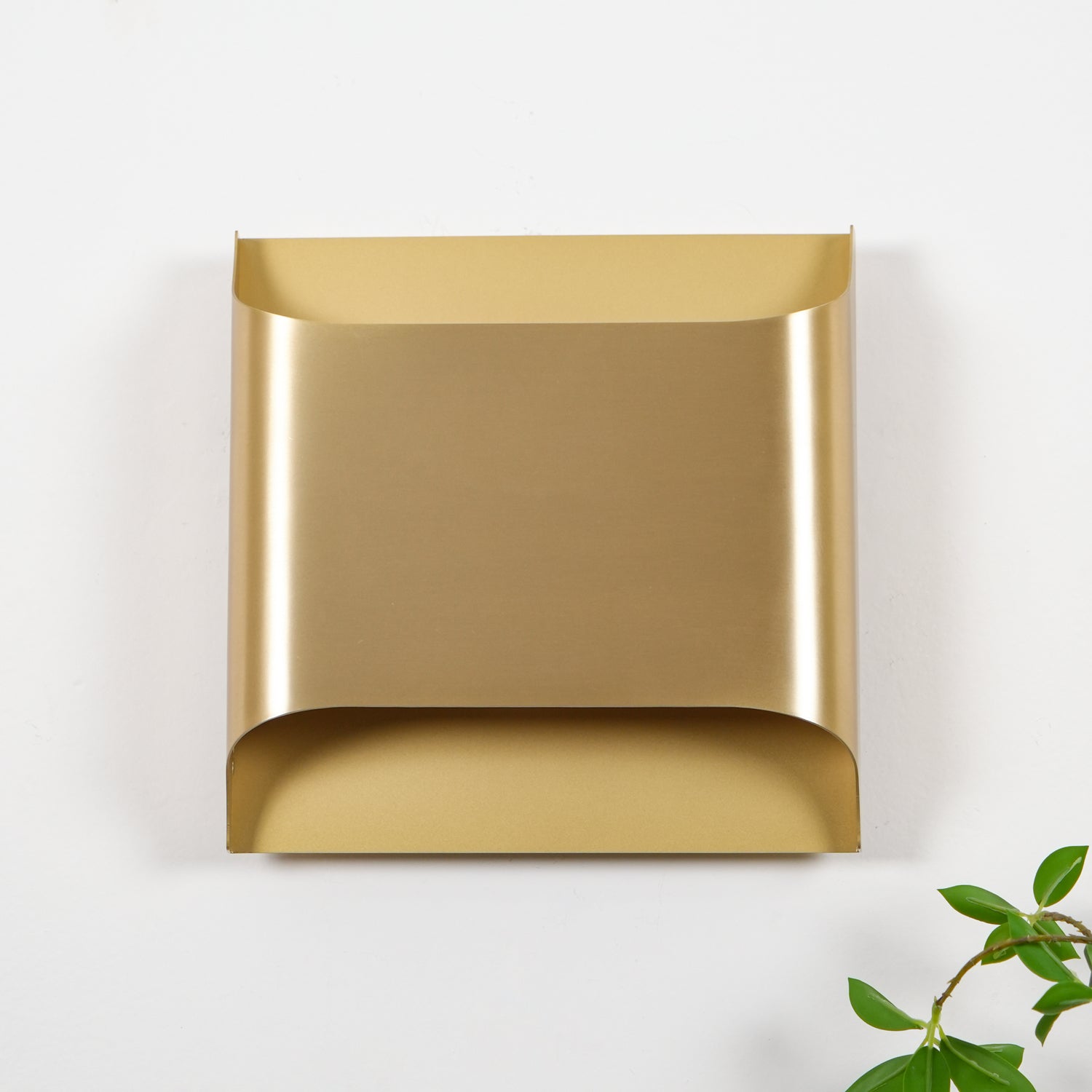Wall Sconce Brass 9.8 in x 9.8 in Indoor LED G9 E14 Light Fixture Modern Living Room Bedroom Accent Lighting | Thomler