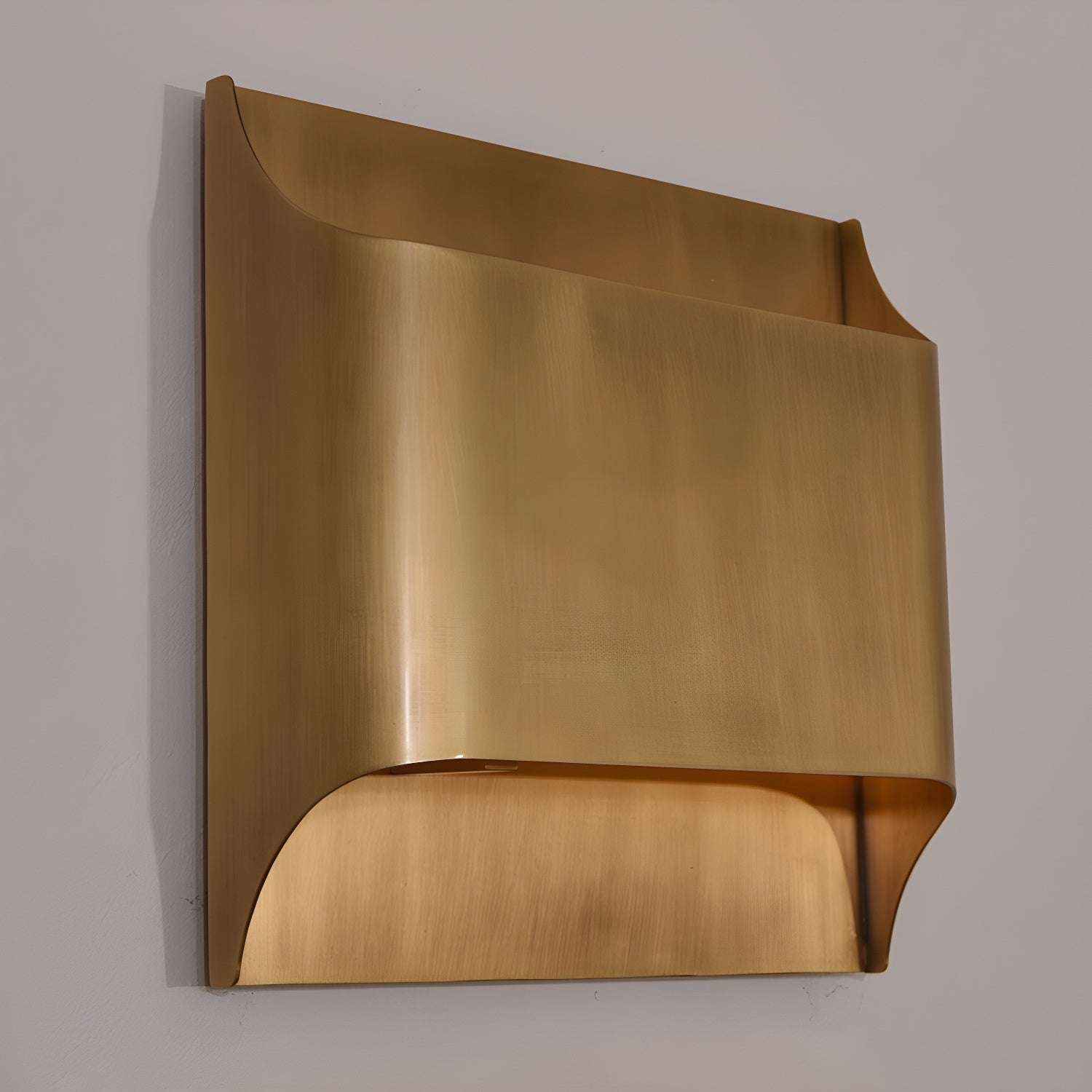 Wall Sconce Brass 9.8 in x 9.8 in Indoor LED G9 E14 Light Fixture Modern Living Room Bedroom Accent Lighting | Thomler