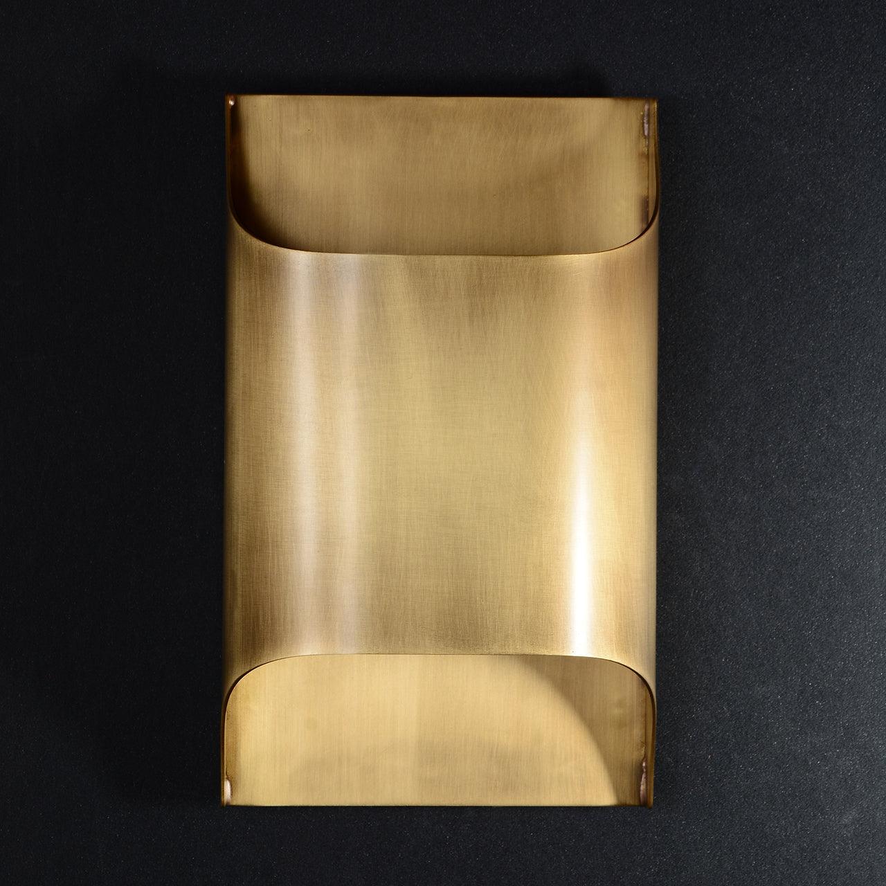 Wall Sconce Brass 9.8 in x 9.8 in Indoor LED G9 E14 Light Fixture Modern Living Room Bedroom Accent Lighting | Thomler